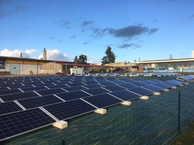 installation photovoltaïque Vishay